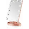Beautifly GlamourVue LED Makeup Mirror with 3 Light Modes, Stepless Dimming, 1x/5x Magnification, Touch Panel, Rechargeable 2000mAh, USB-C, White