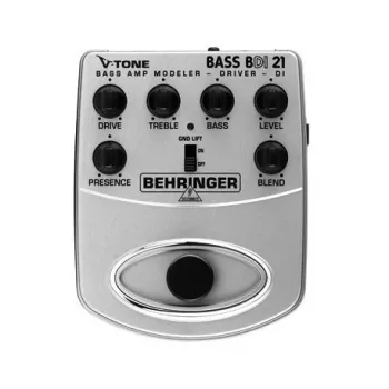Behringer BDI21 Bass Amp Modeler un DI kaste