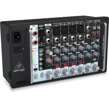 Behringer PMP500MP3 8 kanālu audio mikseris, melns