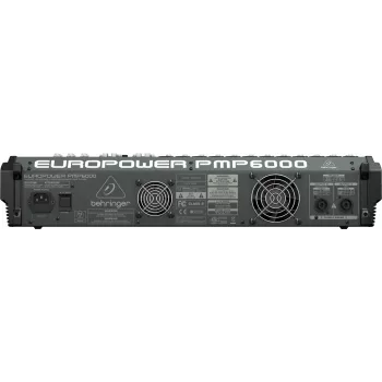 Behringer PMP6000 20 kanālu audio mikseris, melns