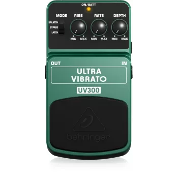 Behringer UV300 Ultra Vibrato efekta pedālis Green/Black