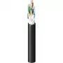 Belden Cat5e OSP kabelis, 4 pāri, 24 AWG, 1000 pēdas (305 m), melns