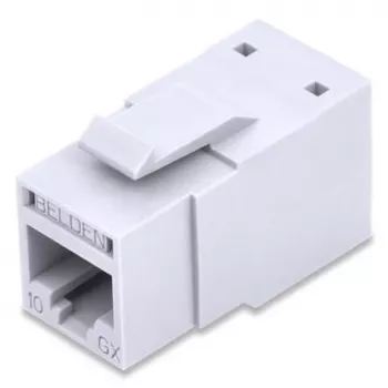 Belden REVConnect 10GX UTP modulārā ligzda RVAMJKUEW-B24, Cat.6A, Electric White, 24 gab.
