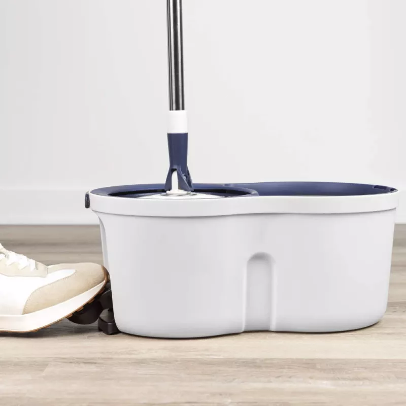 Beldray LA00000005EU7 Spin mop & uzpildes galva - pelēks/zils