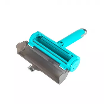 Beldray LA00000016TQEU7 Lint Roller Brush - atkārtoti lietojama pašattīroša abpusēja audumu birste drēbēm, mēbelēm, mājdzīvnieku spalvai - pelēka/balta