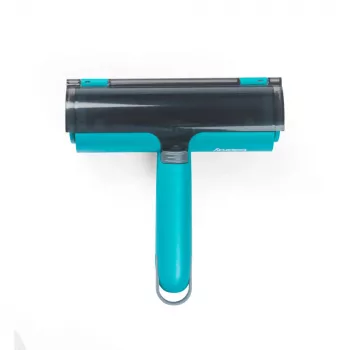 Beldray LA00000016TQEU7 Lint Roller Brush - atkārtoti lietojama pašattīroša abpusēja audumu birste drēbēm, mēbelēm, mājdzīvnieku spalvai - pelēka/balta