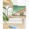 Beldray LA00000018UFFEU7 Anti-bac Gel Lint Roller Set - atkārtoti lietojams silikona želejas pūku tīrītājs drēbēm, mēbelēm un dzīvnieku spalvai - zils/pelēks