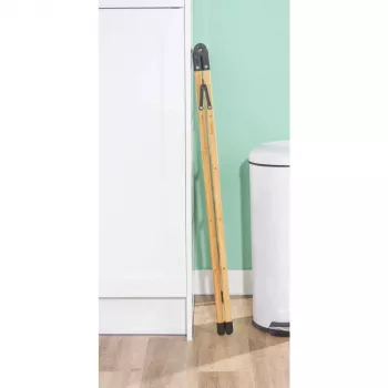 Beldray LA00000051EU7 Bambusa drēbju žāvētājs - salokāms A-rāmis, 7m žāvēšanas laukums, 12 sliedes, 2 līmeņi, dabīgais bambuss