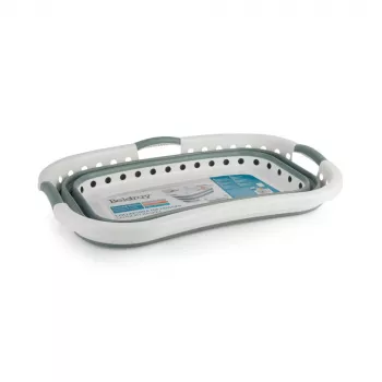 Beldray LA072979GRNFEU7 37 L Saliekamais Hip Hugger veļas grozs – zaļš