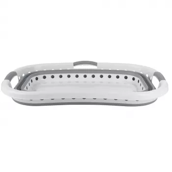 Beldray LA072979PGRYFEU7 Salokāms Hip Hugger veļas grozs - Pelēks, 38 litri