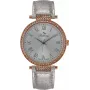 Pulkstenis BELLEVUE Woman B40 (36mm) kvarca analogs sudraba nerūsējošā tērauda siets