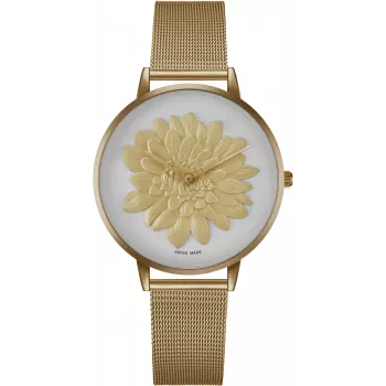 BELLEVUE Woman D13 40mm Nerūsējošā tērauda pulkstenis Sudraba