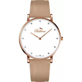 BELLEVUE Women's Watch B54 (40mm) Stainless Steel Mesh Silver