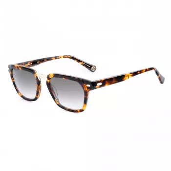 BELSTAFF COOPER-S192 Unisex Sauļošanās Brilles - 52/21/145 mm - Melns Rāmis Pelēka Lēca