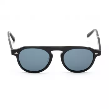BELSTAFF LARSSON-NEGRO Unisex Saulesbrilles 49/21/145 mm Melns Rāmis Pelēkas Lēcas UV400