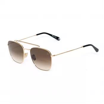 BELSTAFF MAN BECKFORDDORAD Saulesbrilles Pilot Acetāts Brūns Gradient UV400 53/18/145 mm