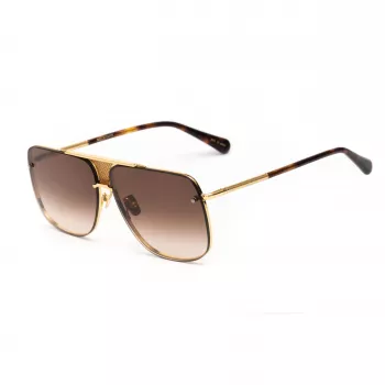 Belstaff Men's Sexton Pilot Sunglasses Gunmetal Grey 63mm