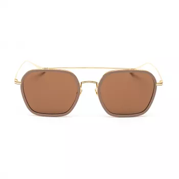 Belstaff Merrick II vīriešu saulesbrilles bēšā krāsā ar brūnu gradientu, 57 mm