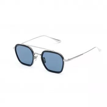 BELSTAFF MERRICKAZULW Vīriešu Saulesbrilles - Kvadrātveida Acetāta Rāmis ar UV400 Aizsardzību (47/23/143 mm)