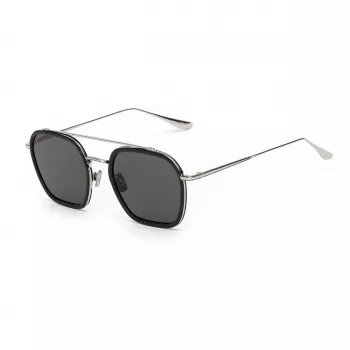 BELSTAFF MERRICKIIGRIS Men's Square Acetate Sunglasses 54/23/143 mm Grey