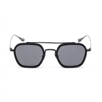 BELSTAFF MERRICKNEGROW Unisex Sauļošanās Brilles - Melns Rāmis, Dūmu Pelēkas Lēcas, 47/23/143 mm