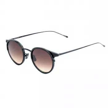 Belstaff Parkgate-S123 Unisex Saulesbrilles - Melns Rāmis, Pelēkas Lēcas, 48/21/145 mm