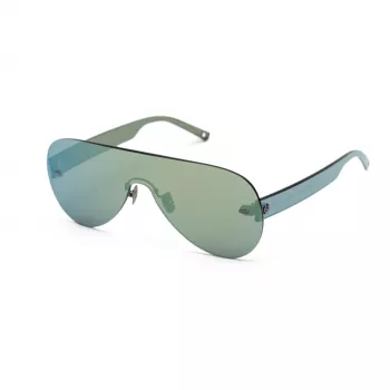 BELSTAFF SPEEDMASTERPE Unisex Pilot Saulesbrilles - Melns Rāmis, Pelēkas Lēcas 141/00/145 mm