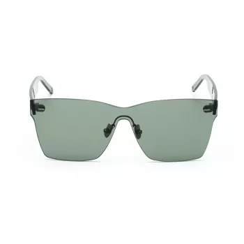 BELSTAFF Women Luminor-Verde saulesbrilles – kvadrātveida acetāta rāmis, pelēkzaļas lēcas, UV400 aizsardzība, 54 mm lēcu platums