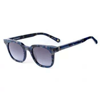 BELSTAFF Sieviešu Boorman-S028 Kvadrātveida Saulesbrilles Melna/Pelēka 48/23/148 mm