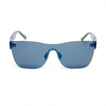 Belstaff Women's Flashgunazul saulesbrilles – zils acetāta rāmis ar pelēkām gradienta lēcām