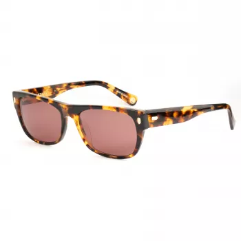Belstaff Women's Hudson-S188 Sauļošanās brilles - Acetāta rāmis, polikarbonāta lēcas, UV400 aizsardzība, 54 mm lēcu platums