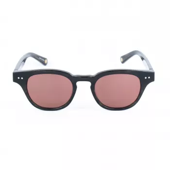 Belstaff Women's Marshall Saulesbrilles MARSHALL-S063 (47/21/148 mm) - Melns Acetāta Rāmis, Dūmu Lēcas