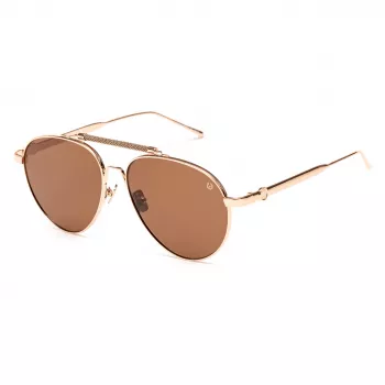 BELSTAFF Sieviešu Staffordmarro Taisnstūra Saulesbrilles - Brūns Acetāta Rāmis - UV400