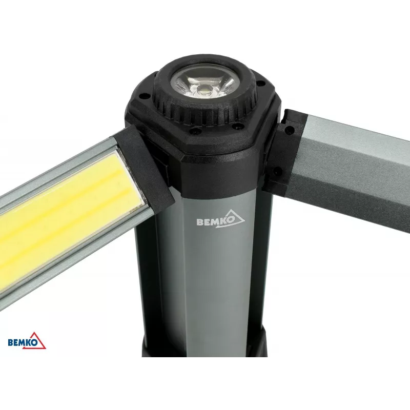 BEMKO C49-LTW09 multifunkcionāls LED kabatas lukturis, 6000 mAh, IP42
