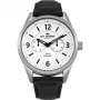 BEN SHERMAN Men's Quartz Analog Watch WB069WB 45 mm Black Dial Black Leather Strap