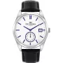 BEN SHERMAN vīriešu pulkstenis WB039UB 43mm melns ciparnīca melna mākslīgās ādas siksniņa