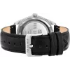 Ben Sherman WB039BB vīriešu analogais kvarca pulkstenis ar 43 mm melnu ciparnīcu un melnu ādas siksniņu