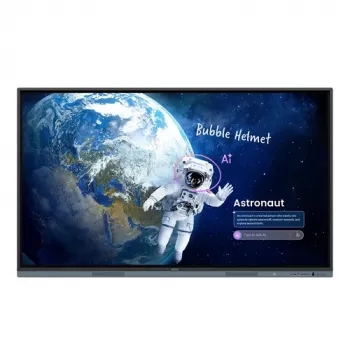 BenQ Board Master RM8605 86 inch 4K UHD interaktīvais panelis ar IR skārienu, Android, izglītībai un biznesam, melns