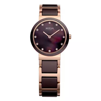 Bering Classic sieviešu pulkstenis 11422-765 - 22mm rožu zelta nerūsējošā tērauda sieta