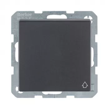 Berker 47516086 SCHUKO kontaktligzda ar veramu vāciņu, Q.1/Q.3, antracīta matēta