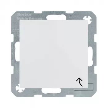 Berker 47528989 Kontaktligzda Schuko Type F 1-Gang IP44 Polar White Glossy S.1