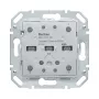Berker 80142170 KNX skārienjutīgais sensors modulis 2-vietīgs ar iebūvētu kopnes savienotāju, polāri balts spīdīgs
