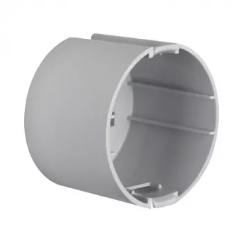 Berker B.Mobil ieliekamā montāžas kārba, 49 mm diametrs, pelēka, bez halogēna termoplasts