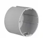Berker B.Mobil ieliekamā montāžas kārba, 49 mm diametrs, pelēka, bez halogēna termoplasts