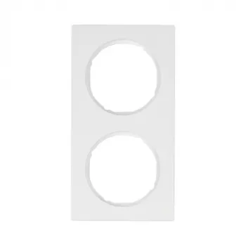 Berker R.3 1-Gang Frame Polar White Glossy