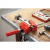 BESSEY S10-ST Mini skrūvspīles S 10, sarkanas, 100 mm iespīlēšanas platums, 50 mm rīkles dziļums, ar 2 galda skavām