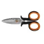 BETA 1128BSX Elektriķa šķēres ar stieples noņemšanas ierobu, 145 mm, nerūsējošais tērauds, oranža/melna