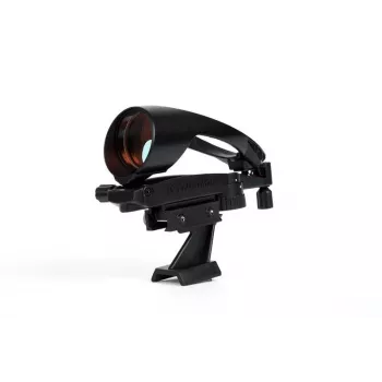 BETA Celestron StarPointer PRO teleskopa vadības meklētājs - sarkanā punkta atradējs, 1x palielinājums, 5 MOA tīkls, 10 spilgtuma līmeņi, baložu astes stiprinājums, melns