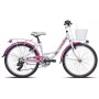BICYCLE MTB 24 18G GIRL STEEL - 24 collu meiteņu kalnu velosipēds, 18 ātrumi, tērauda rāmis, priekšējā amortizācija, V-bremzes