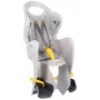 BIKE SEAT B-FIX aizmugurējais bērnu velosēdeklis ar ātro fiksāciju, Pelēks/Oranžs, 9–22 kg, EN 14344